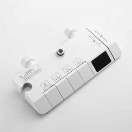 Coloana de Dus Premium 1803 Crom Cu Afisaj LCD Cap Tip Ploaie