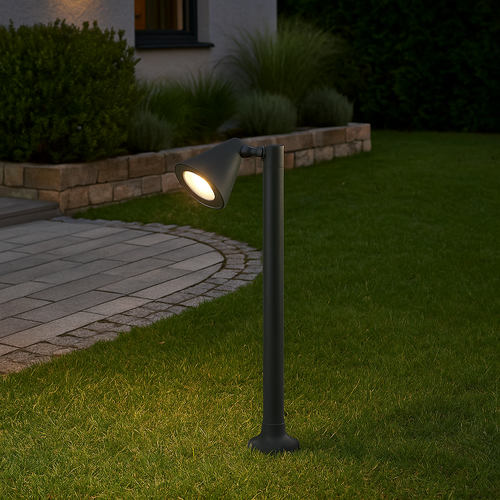 Stalp de iluminat exterior KAVERI, LED, IP44