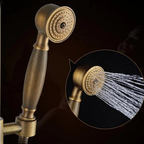 Coloana de Dus Bronz Antichizat 1730 3 Functii din Alama Sanitara