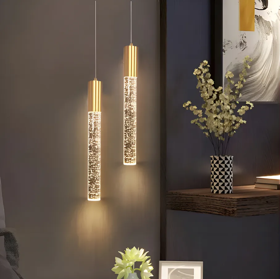 Pendul BUBBLE Glass Gold