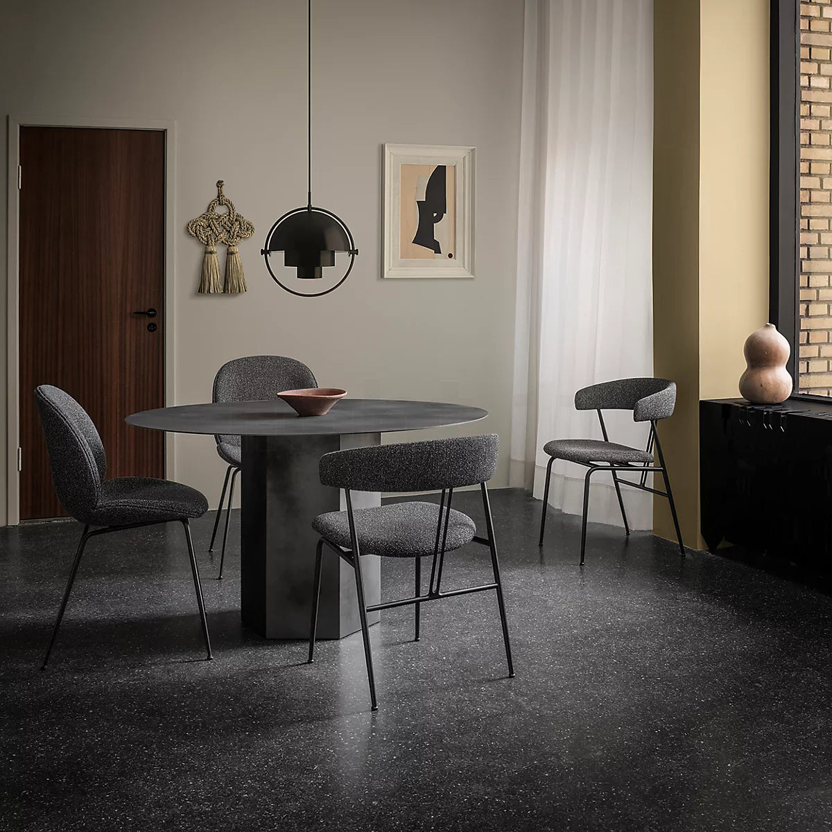 Pendul MODEO Premium Black 1xE27