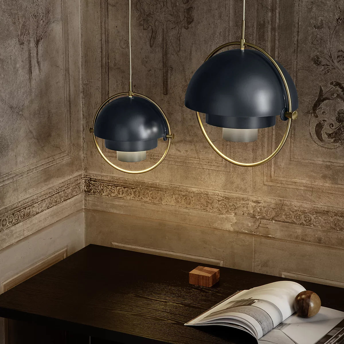 Pendul MODEO Premium Black 1xE27