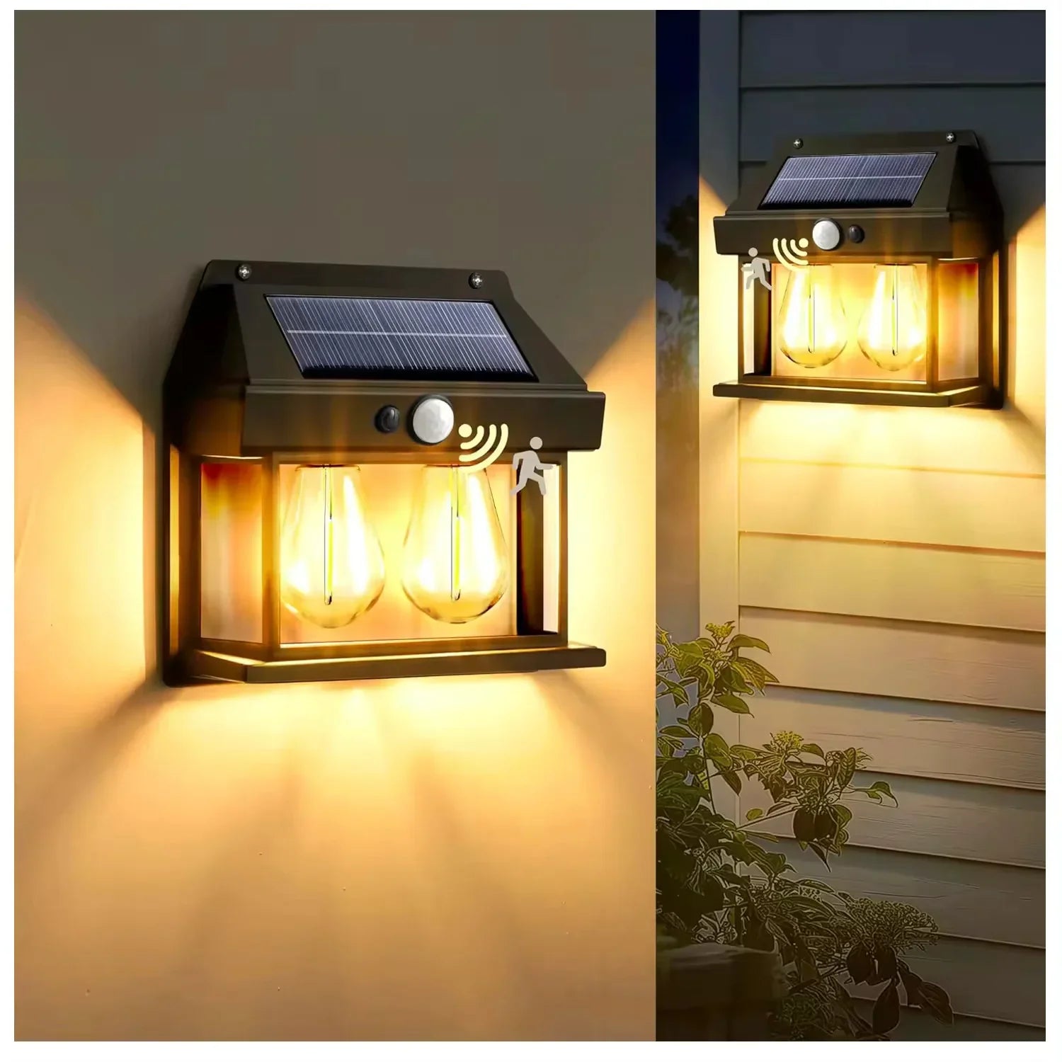 Felinar LED Exterior Solar Senzor 2W