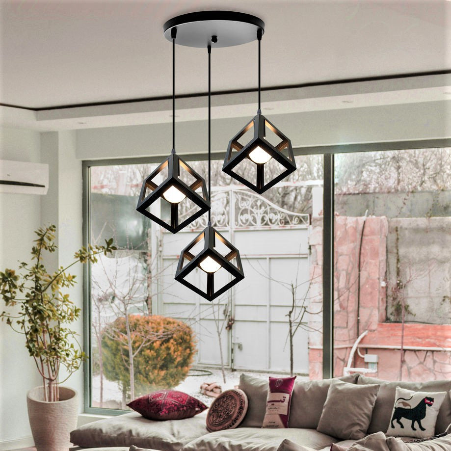 Lustra FEDRA CUB Vintage Suport Rotund