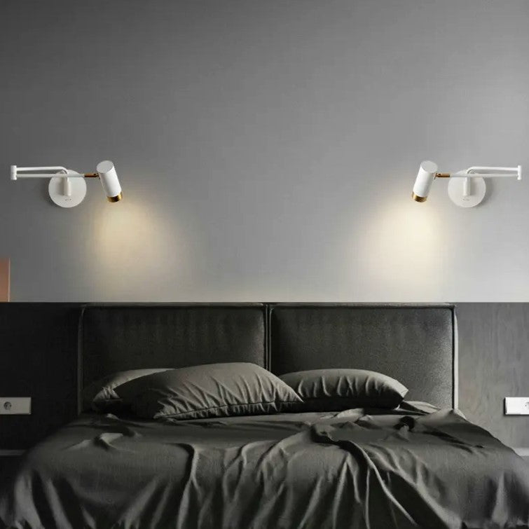 Aplica LED AVANI Reglabila Alb+auriu