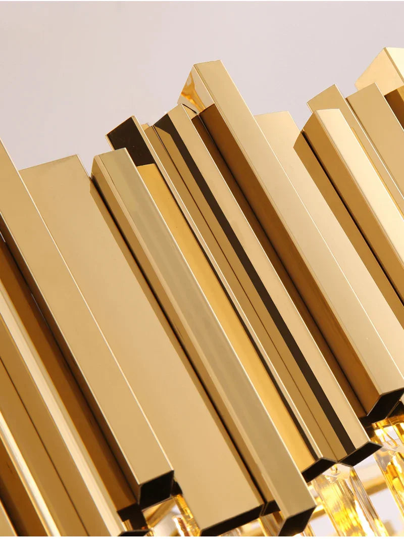 Candelabru Cristal GLORY GOLDEN LUXURY 180cm