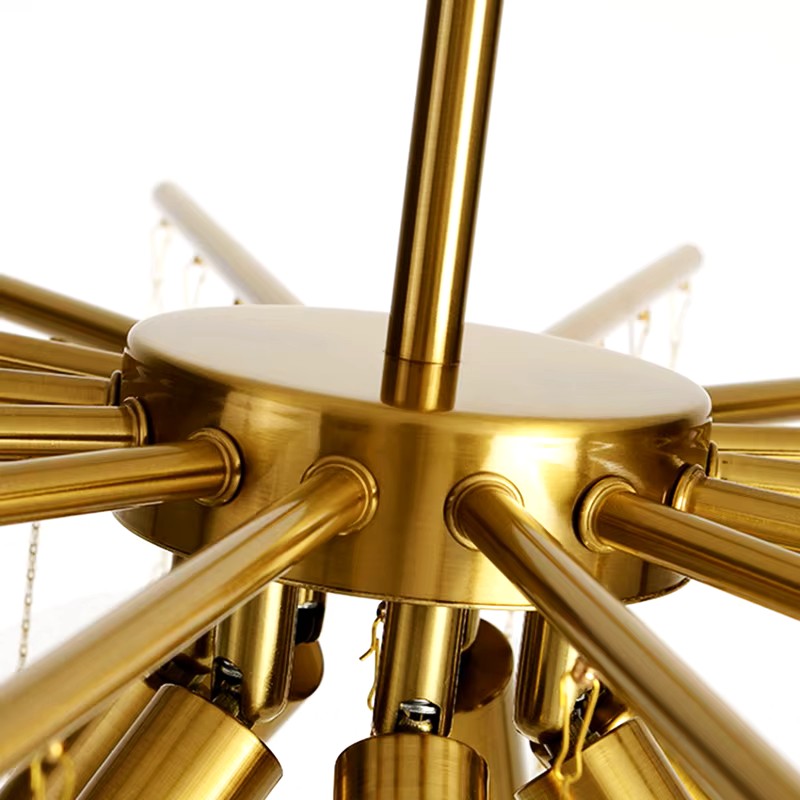 Candelabru Golden Cristal Alexander 60cm