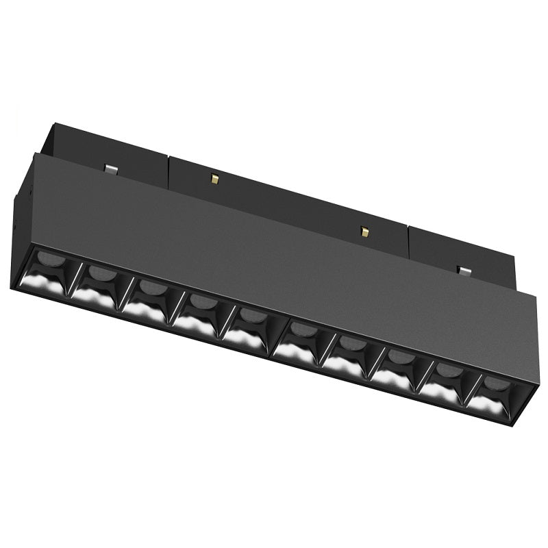 Spot LED 12W Magnetic Negru Liniar