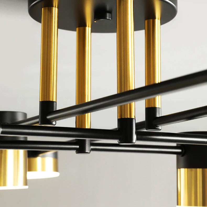 Lustra LED Nordic Style Darko Echivalent 400W Telecomanda