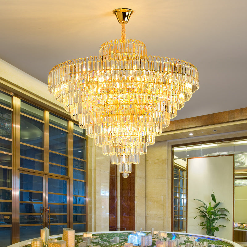 Candelabru Cristal Gold Imperator 80x112CM 28xE14