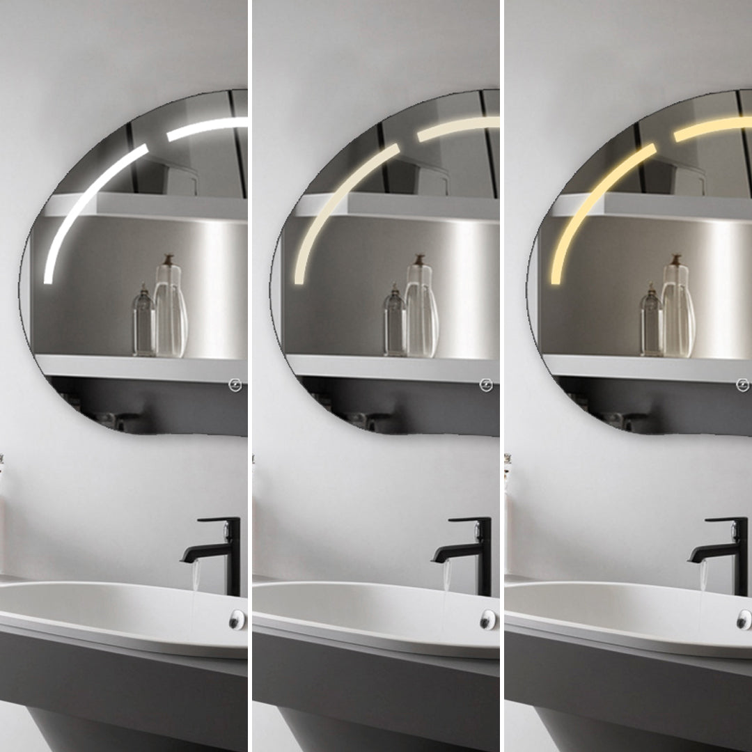 Oglinda LED Functie Touch si 3 Lumini 80x60cm