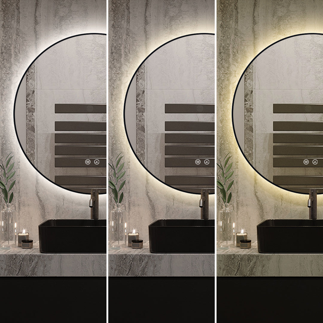 Oglinda LED Rotunda Ø60cm Functie Dezaburire si Touch