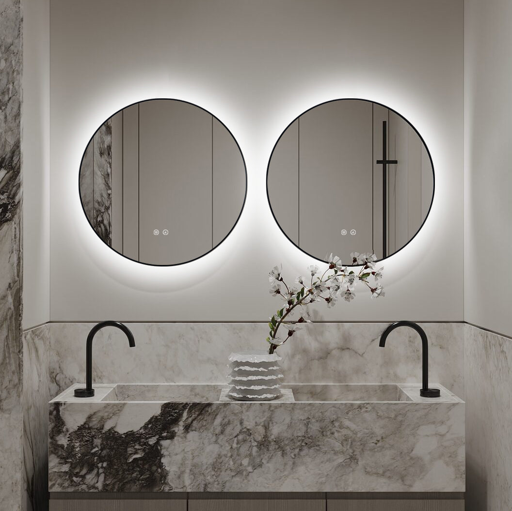 Oglinda LED Rotunda Ø60cm Functie Dezaburire si Touch