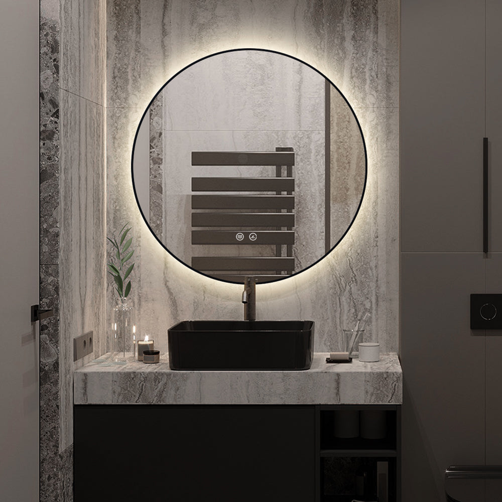 Oglinda LED Rotunda Ø60cm Functie Dezaburire si Touch