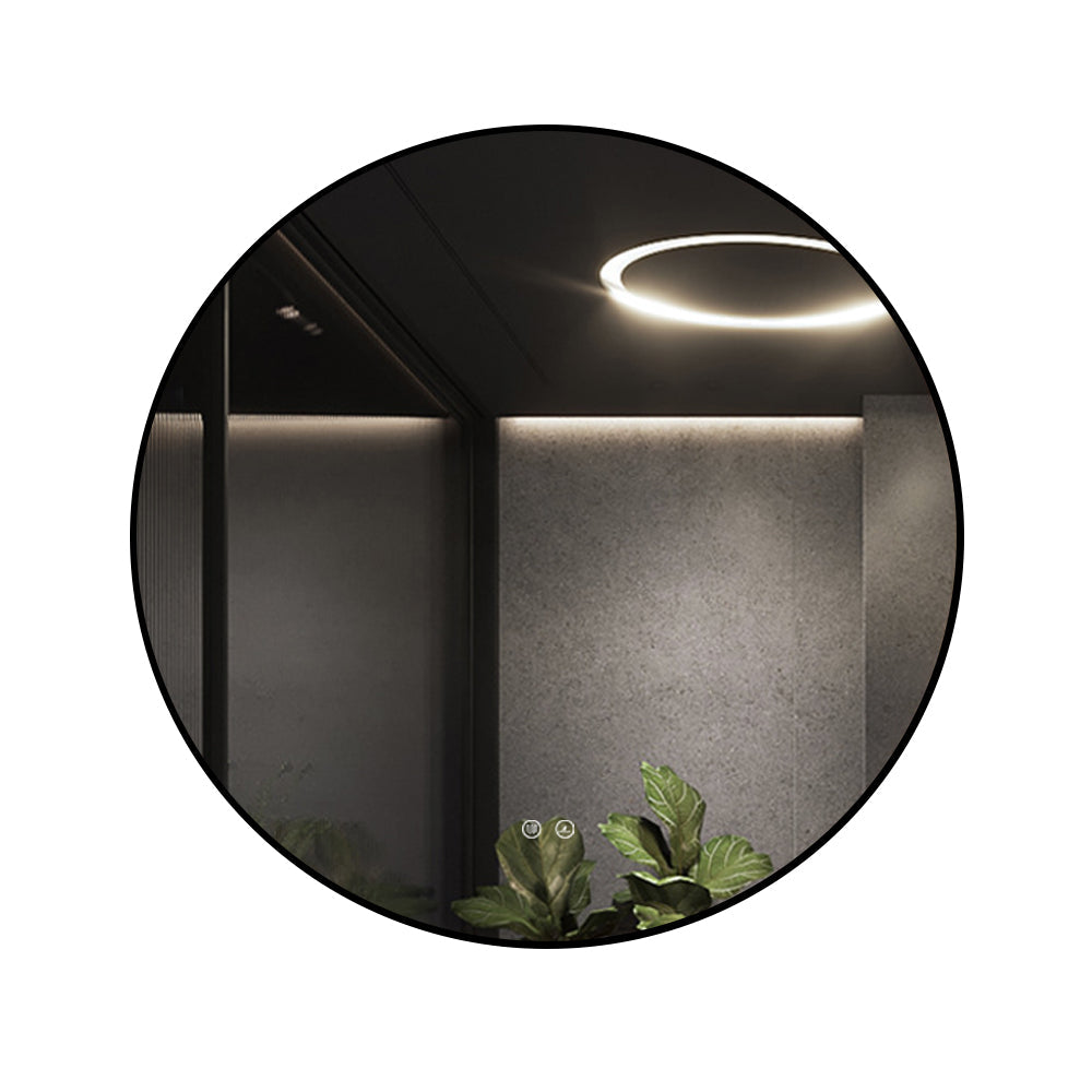 Oglinda LED Rotunda Ø80cm Functie Dezaburire si Touch