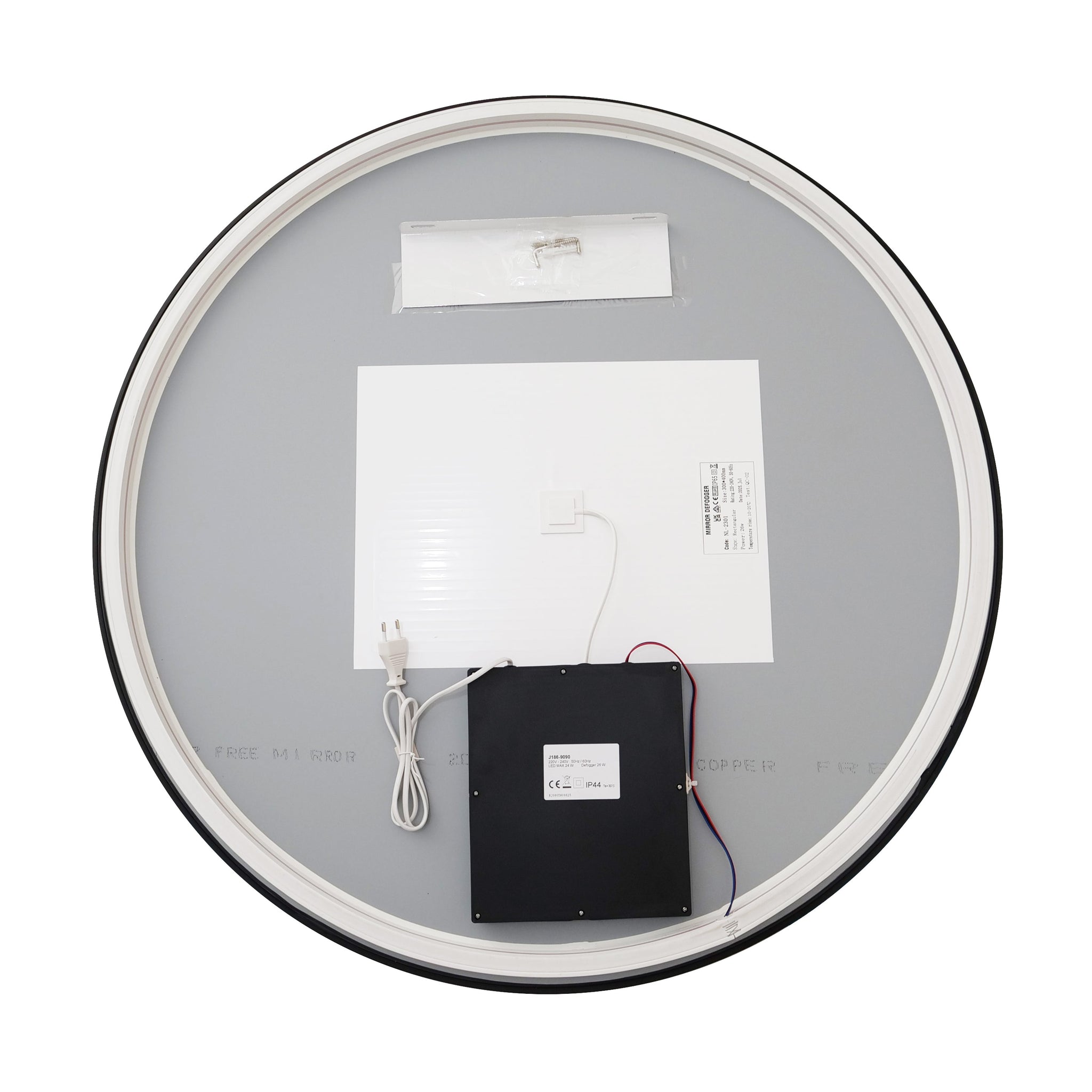 Oglinda LED Rotunda Ø90cm Functie Dezaburire si Touch