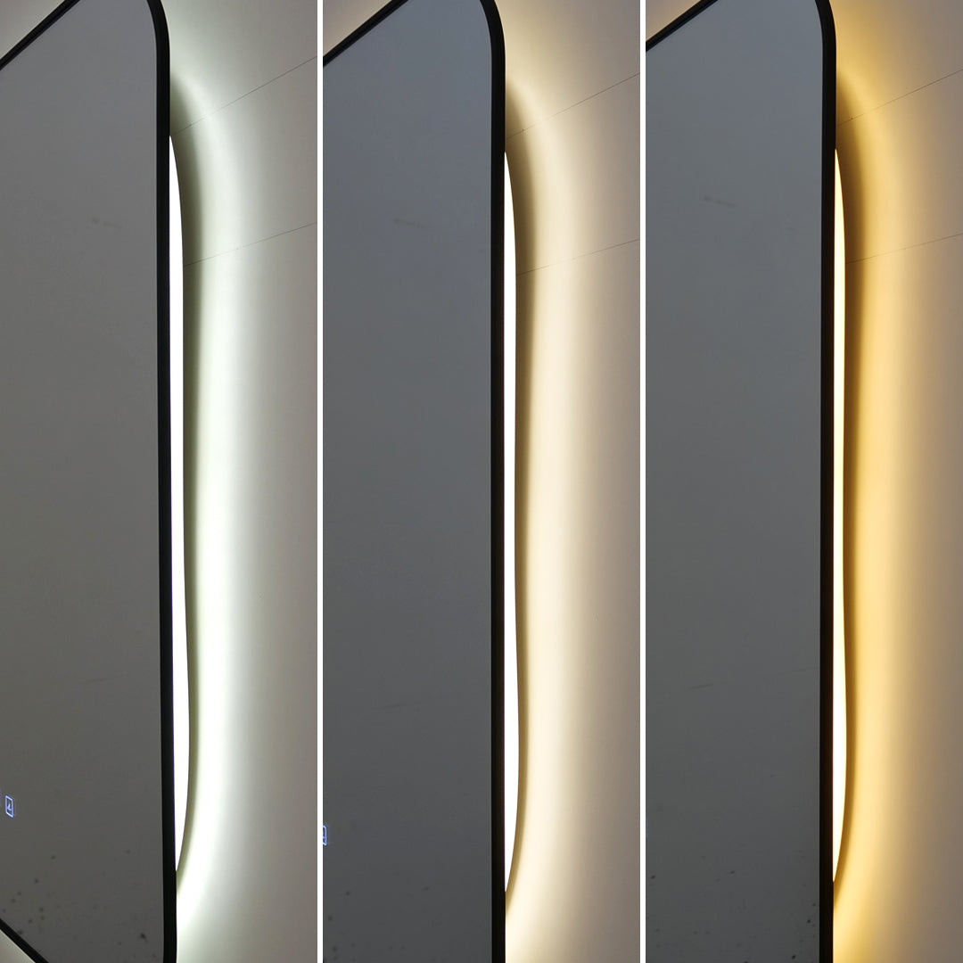 Oglinda LED Dreptunghiulara 100x70cm Functie Dezaburire si Touch