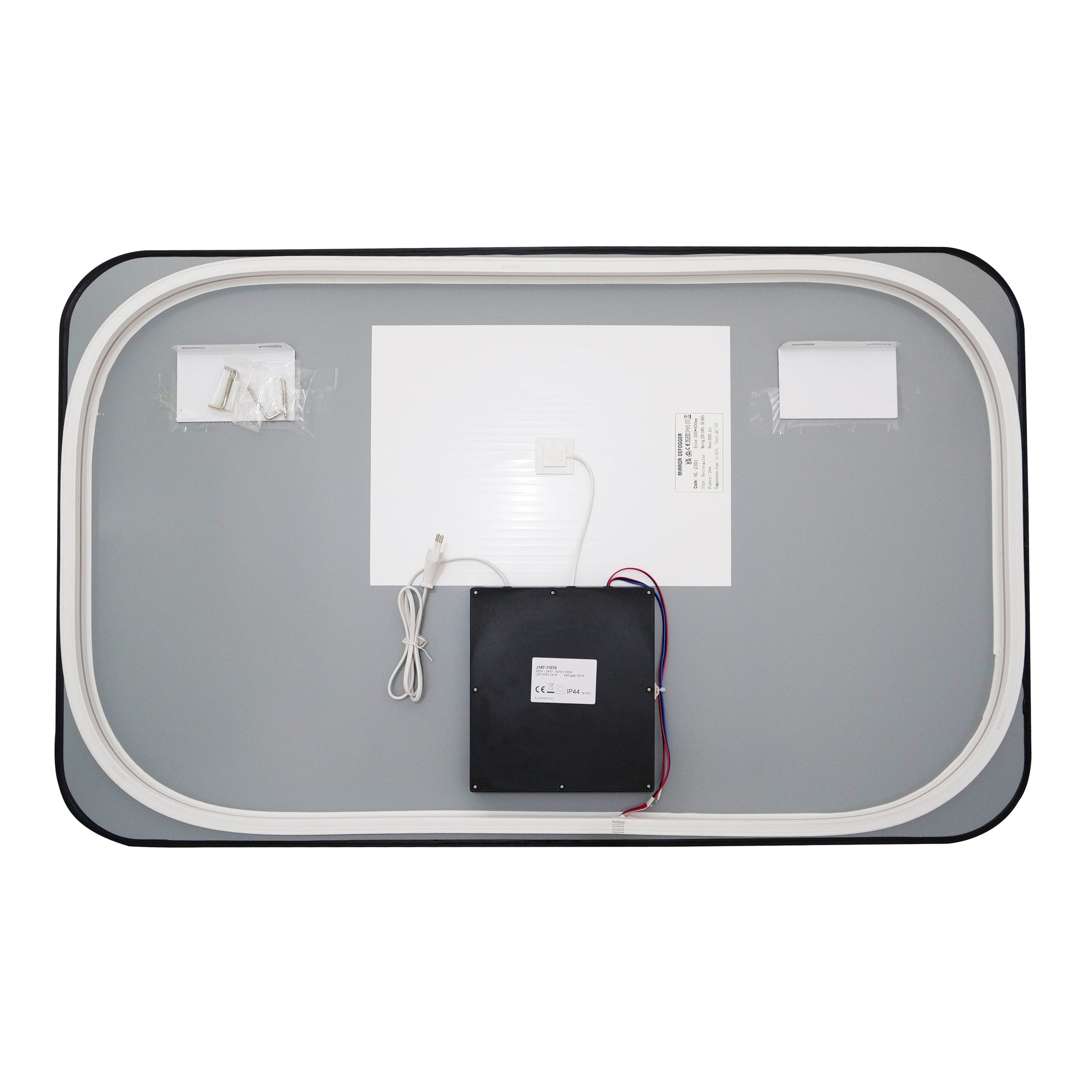 Oglinda LED Dreptunghiulara 110x70cm Functie Dezaburire si Touch