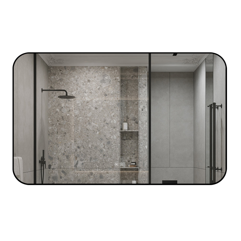 Oglinda LED Dreptunghiulara 130x80cm Functie Dezaburire si Touch