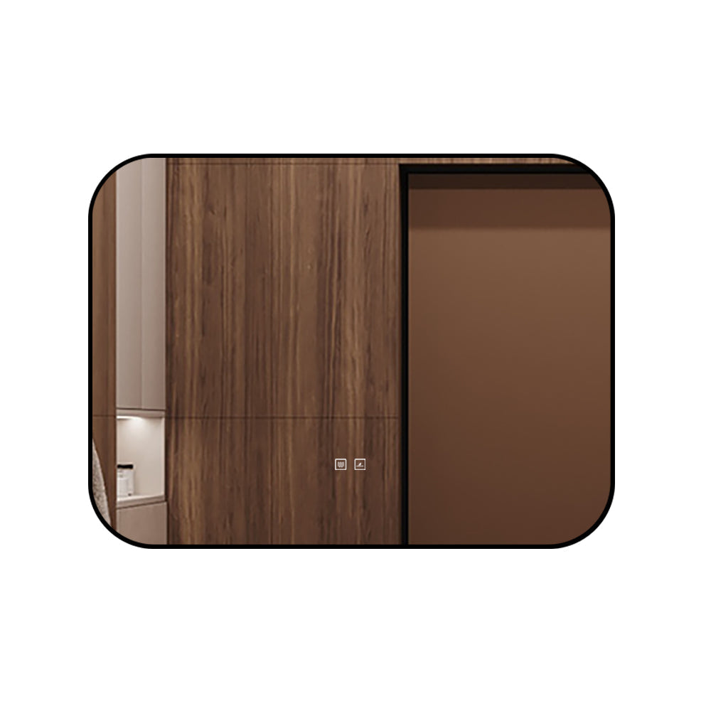 Oglinda LED Dreptunghiulara 80x60cm Functie Dezaburire si Touch