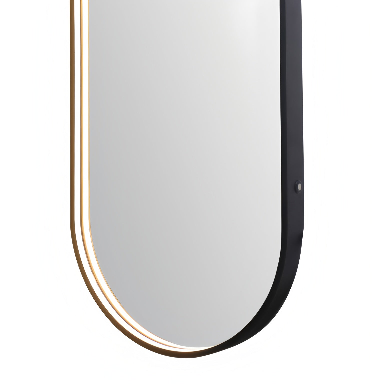 Oglinda LED Ovala Functie Dezaburire Touch si 3 Lumini 50x90cm