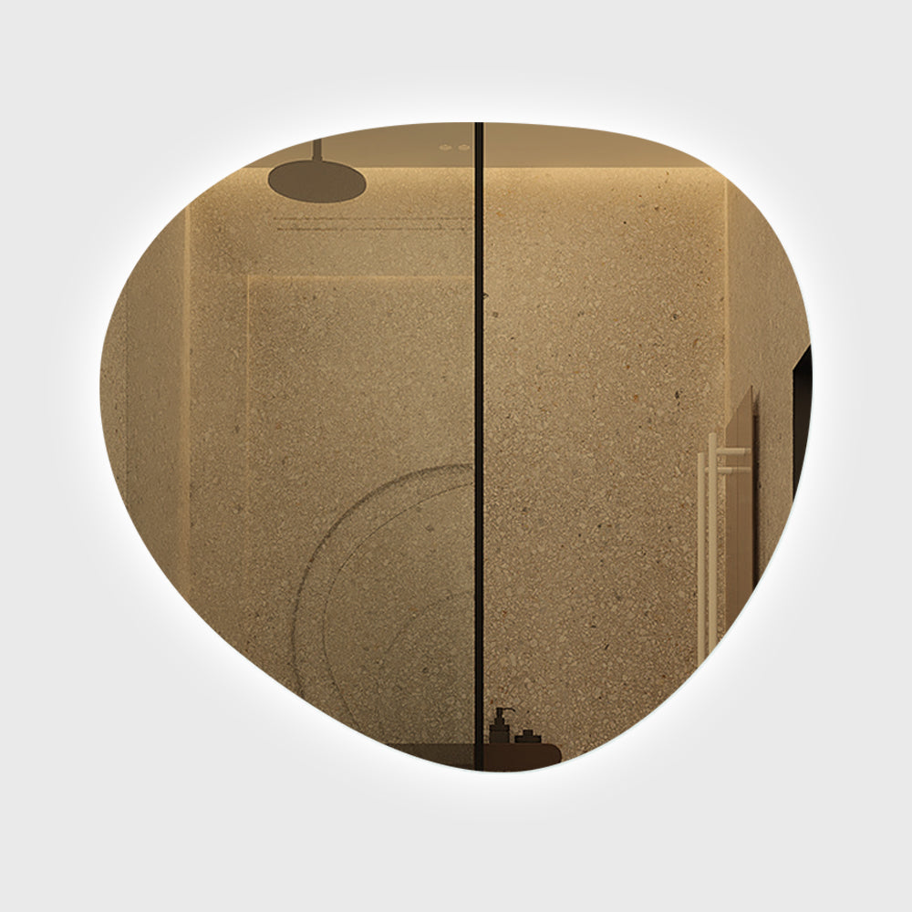 Oglinda LED Functie Dezaburire Touch si 3 Lumini 80x73cm