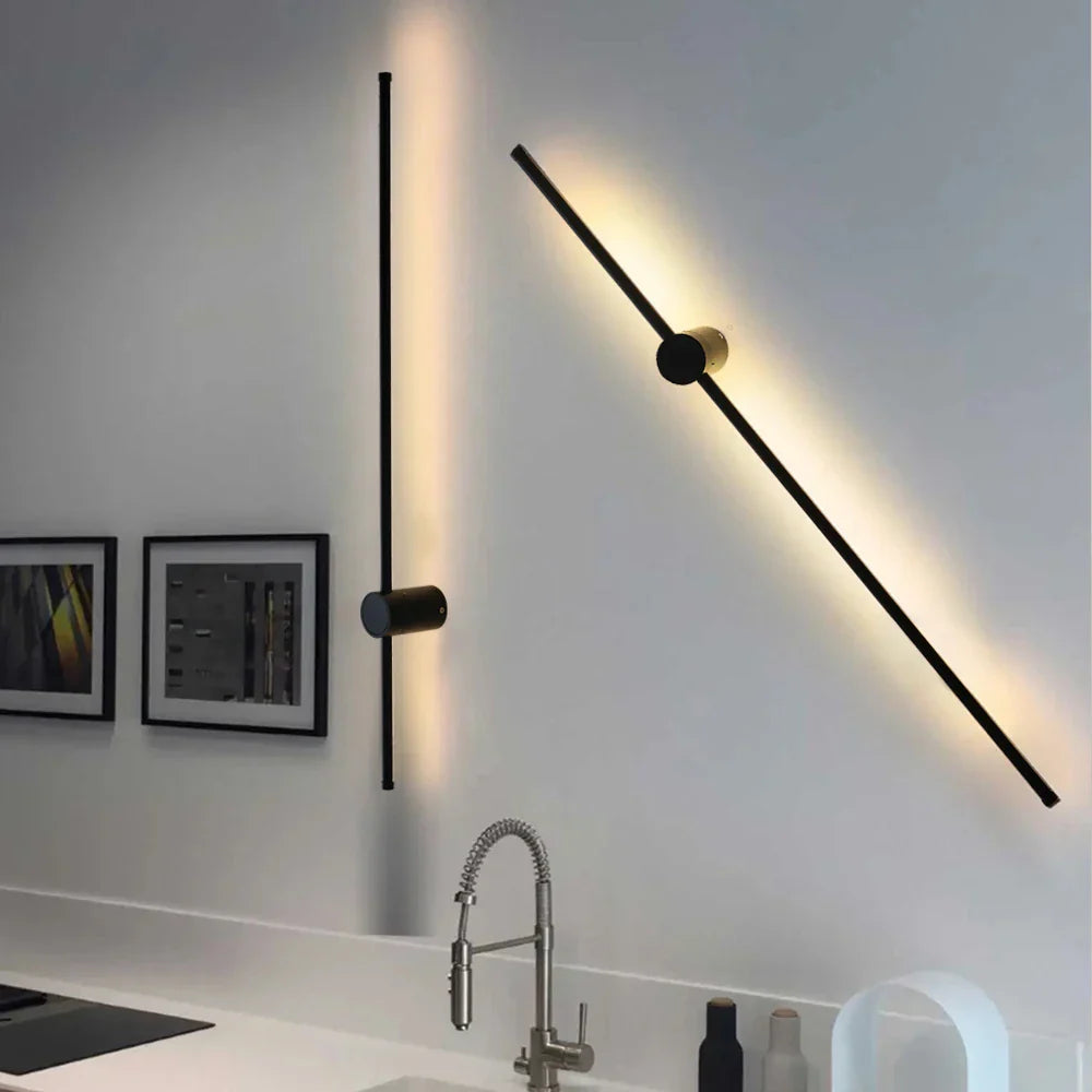 Aplica LED ALPINE 26W 80cm Black