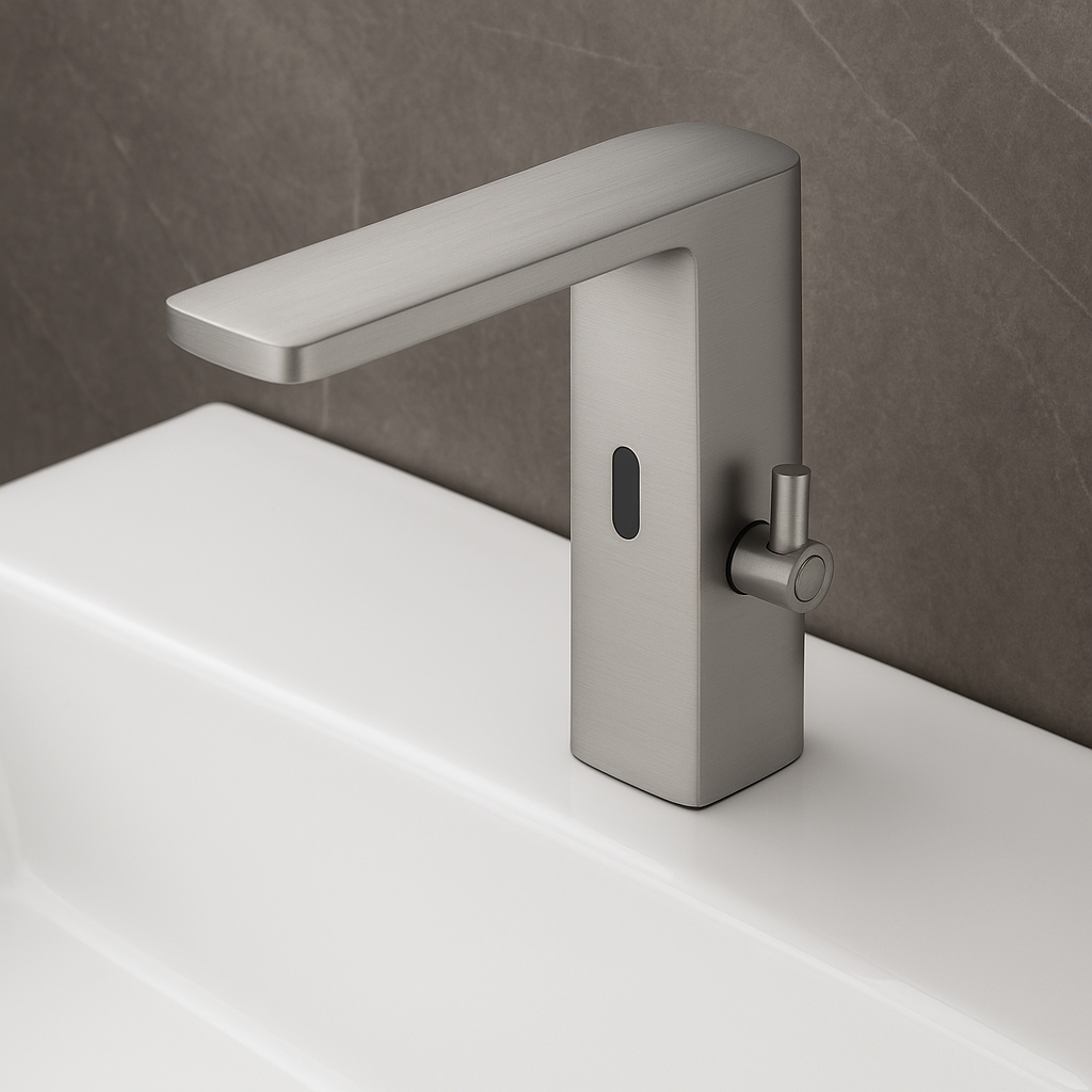 Baterie De Lavoar Cu Senzor Finisaj Crom PureSense