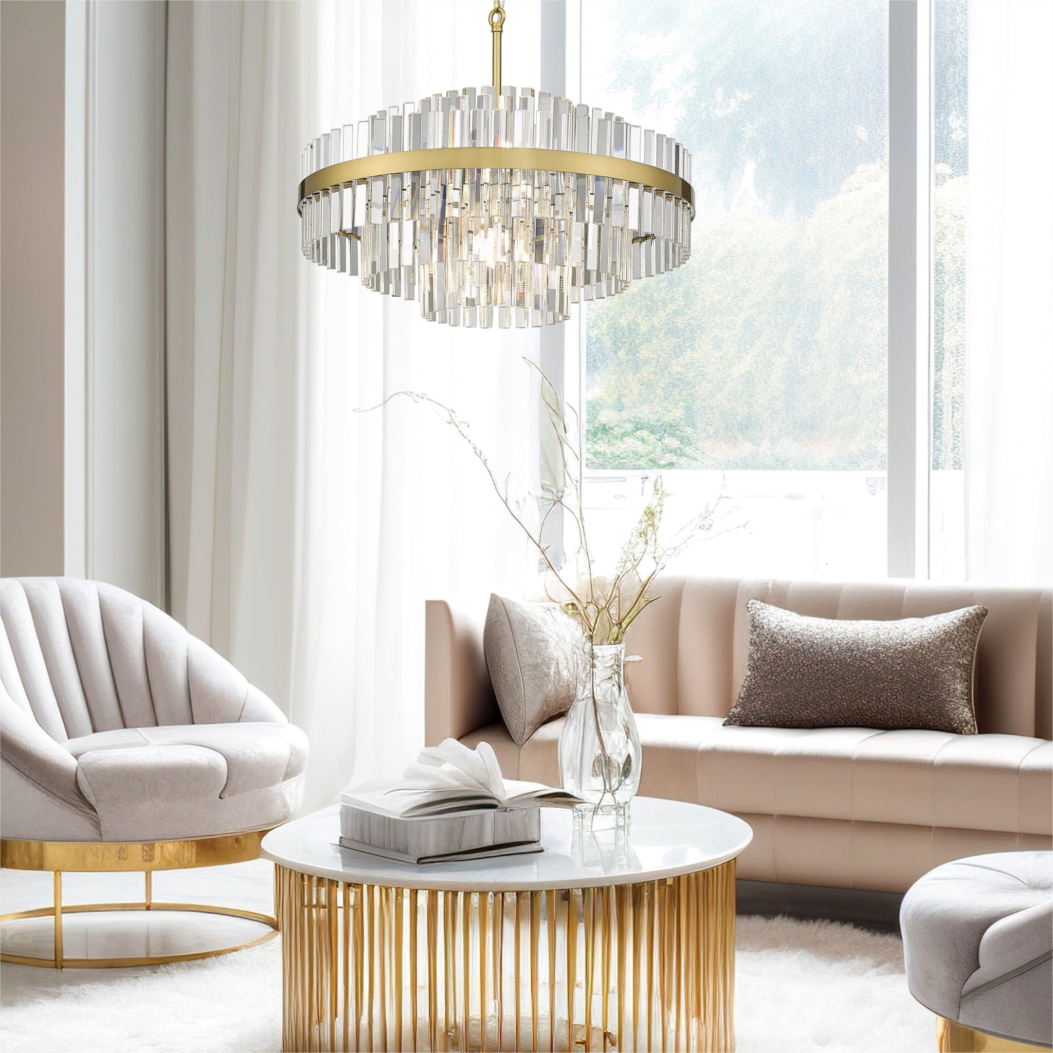 Candelabru Cristal Luxury CONSTANTINOPOLE Premium 60cm