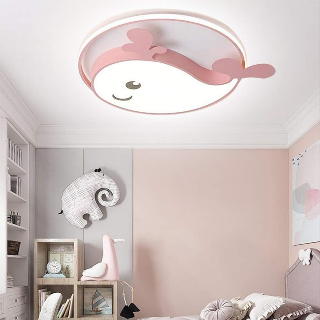 Plafoniera LED 104W Whale Tale cu Telecomanda KIDS Lighting Fixtures