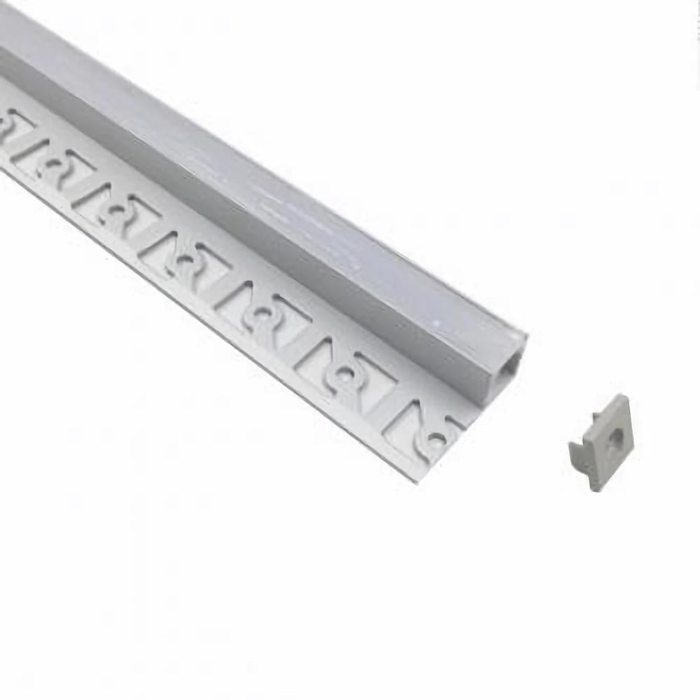 Profil Banda LED de Capat Incastrat Sub Tencuiala 2M