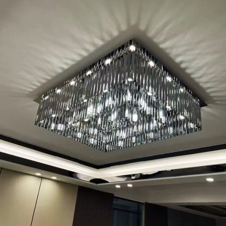 Candelabru Aplicat Cristal Dark Square Luxury