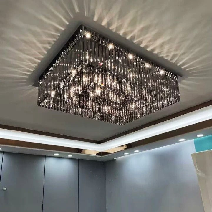 Candelabru Aplicat Cristal Dark Square Luxury