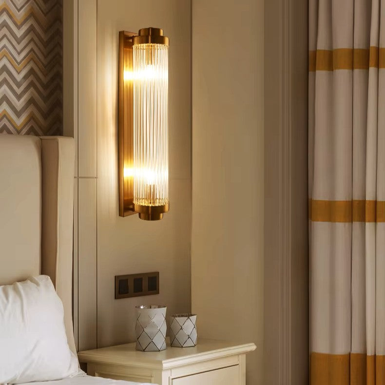 Aplica Perete Luxury Glass Gold Reglabila