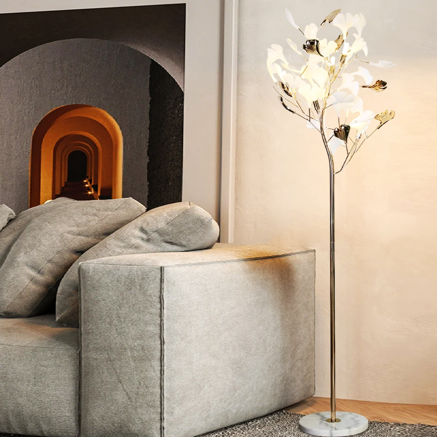 Lampadar LUXURY Golden VALERY 170cm