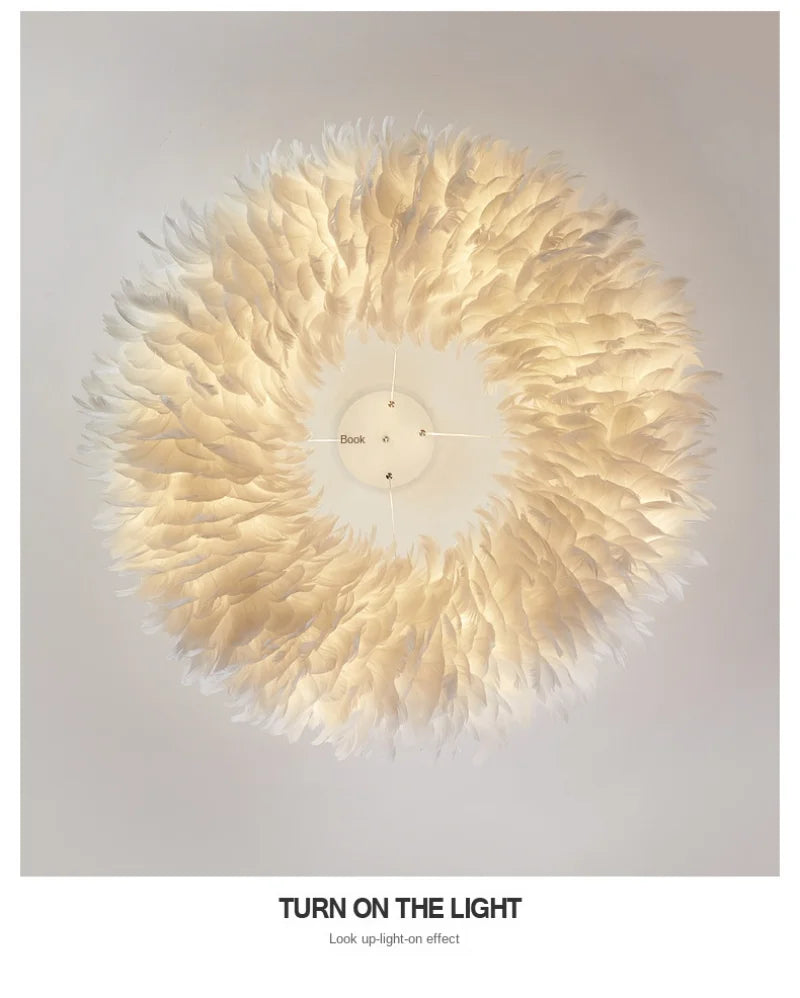 Lustra Luxury Feather Cloud XXL