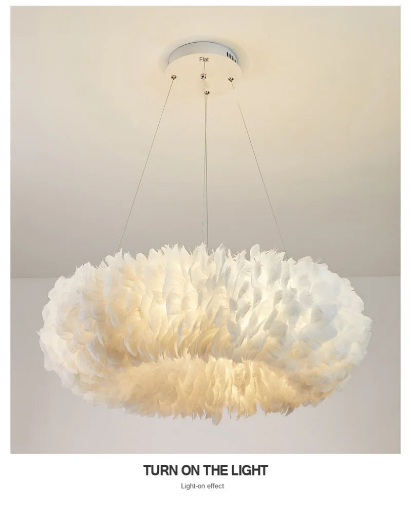 Lustra Luxury Feather Cloud XXL