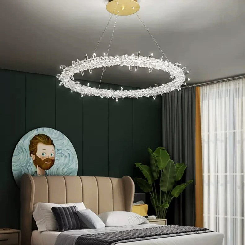 Lustra LED Suspendata Cristal LUXURY FROZEN