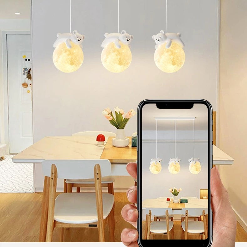 Lustra LED KIDS Suspendata 3XG9 Teddy Bears