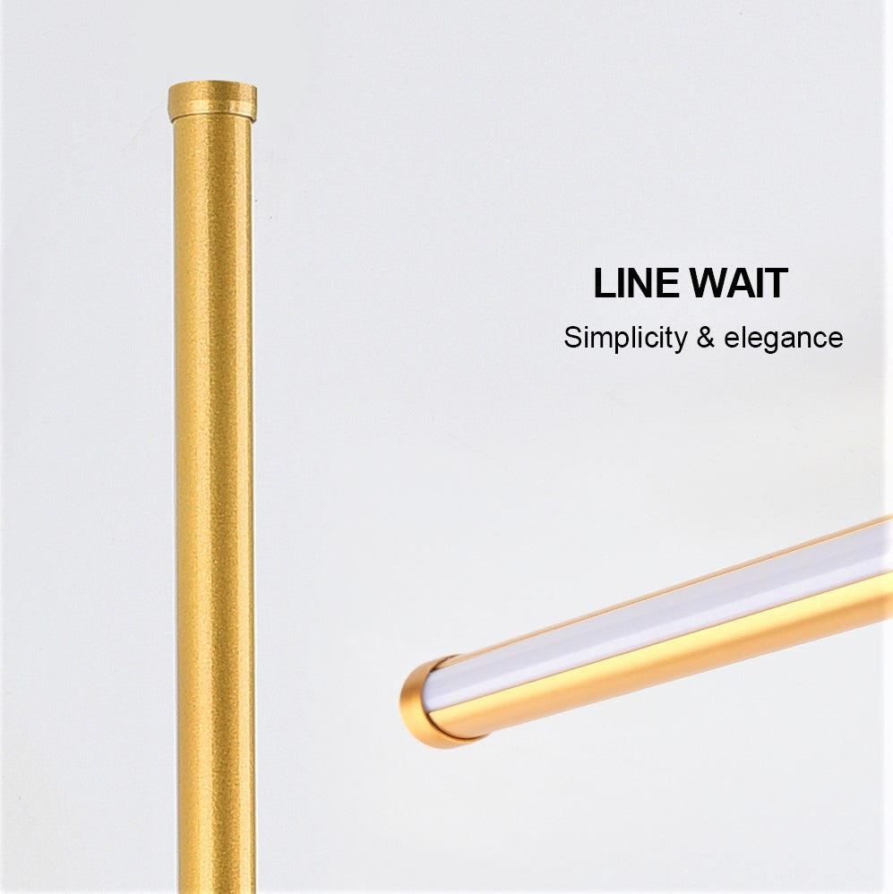 Aplica LED ALPINE 34W 100cm Gold