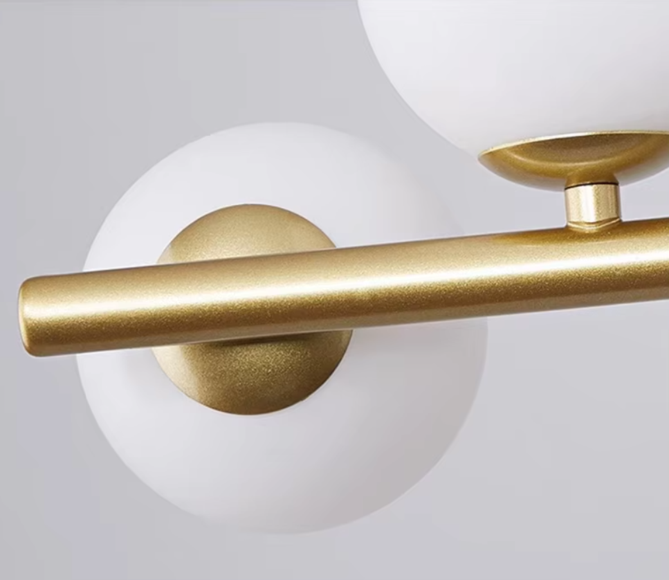 Lustra Abajur MAT GOLD Liniara 11xG9