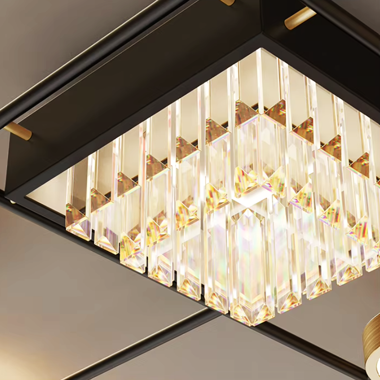 Lustra LED Nordic Beauty Echivalent 500W Telecomanda