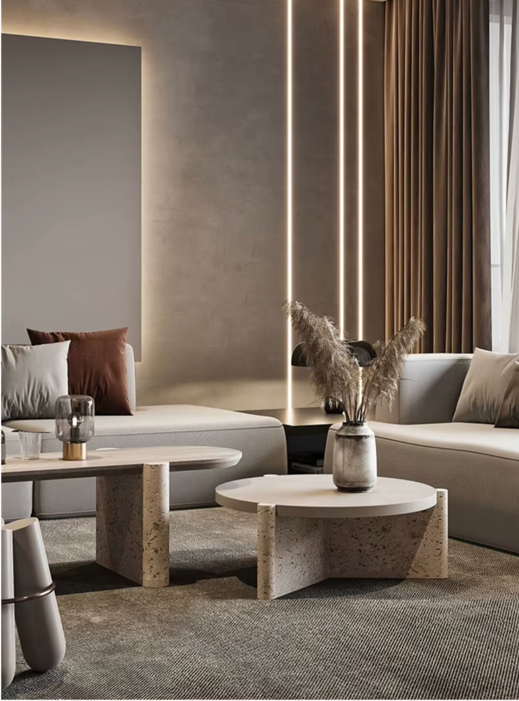 Profil Aluminiu pentru Banda LED Incastrabil sub Tencuiala 2M