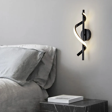 Aplica LED ROKO 10W Neagra Echivalent 120W