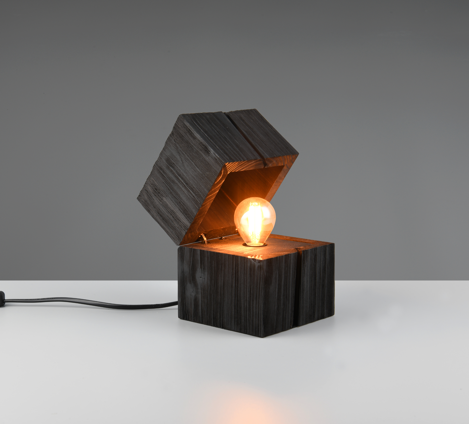 Veioza Decorativa TREASURE 1x E14 Black