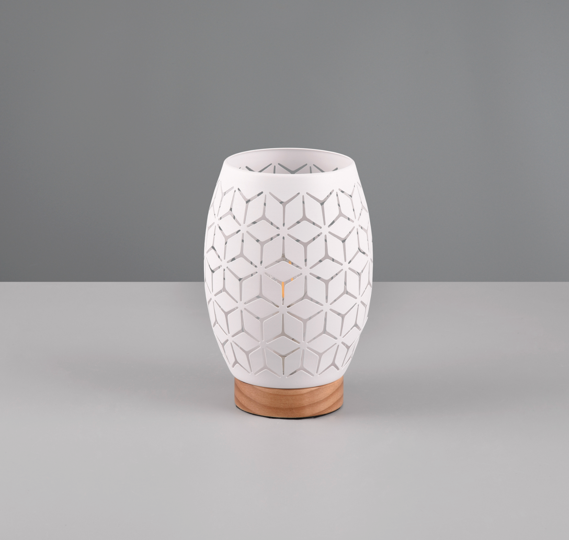 Veioza Decorativa BIDAR 1xE27 Alba