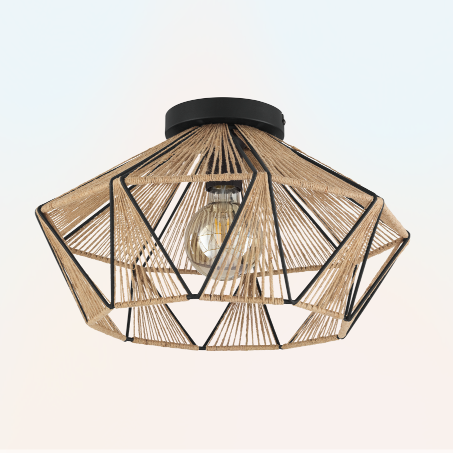 Lustra Vintage ADWICKLE Natural 44.5CM