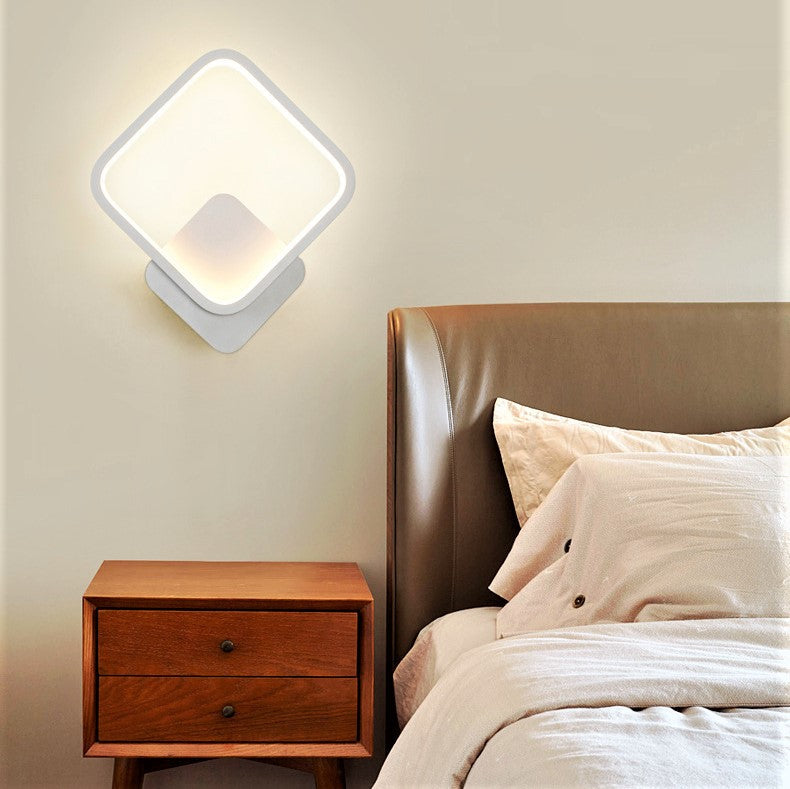 Aplica LED 28W DIAMOND Alba Slim 3 Functii