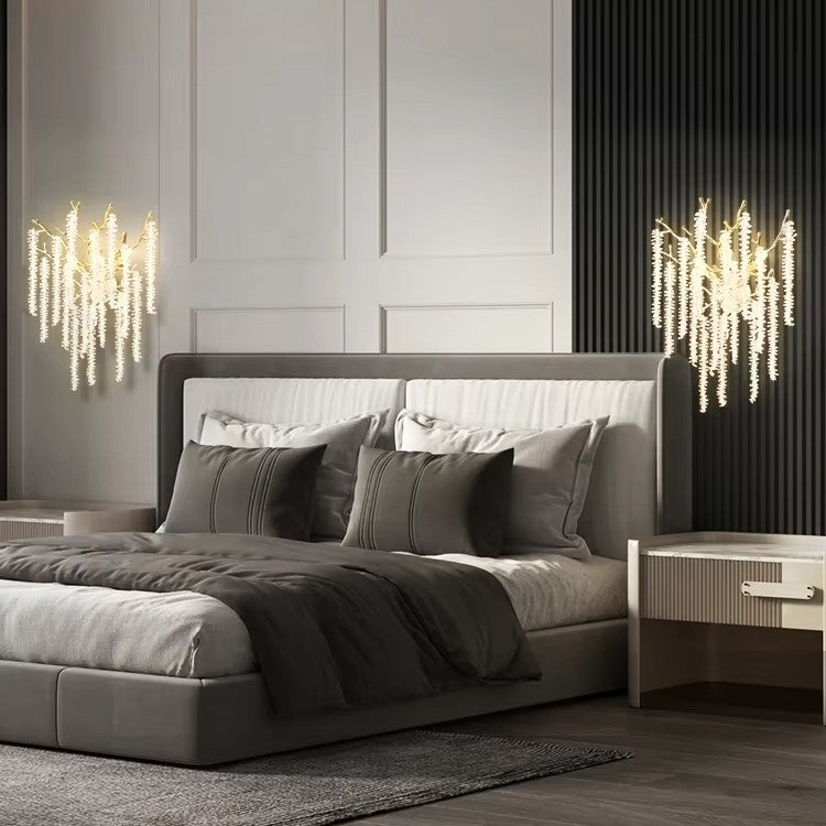 Aplica Cristal Gold Luxury Willow