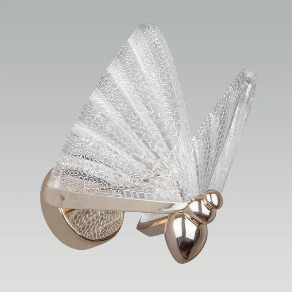 Aplica LED 12W Butterfly SILVER